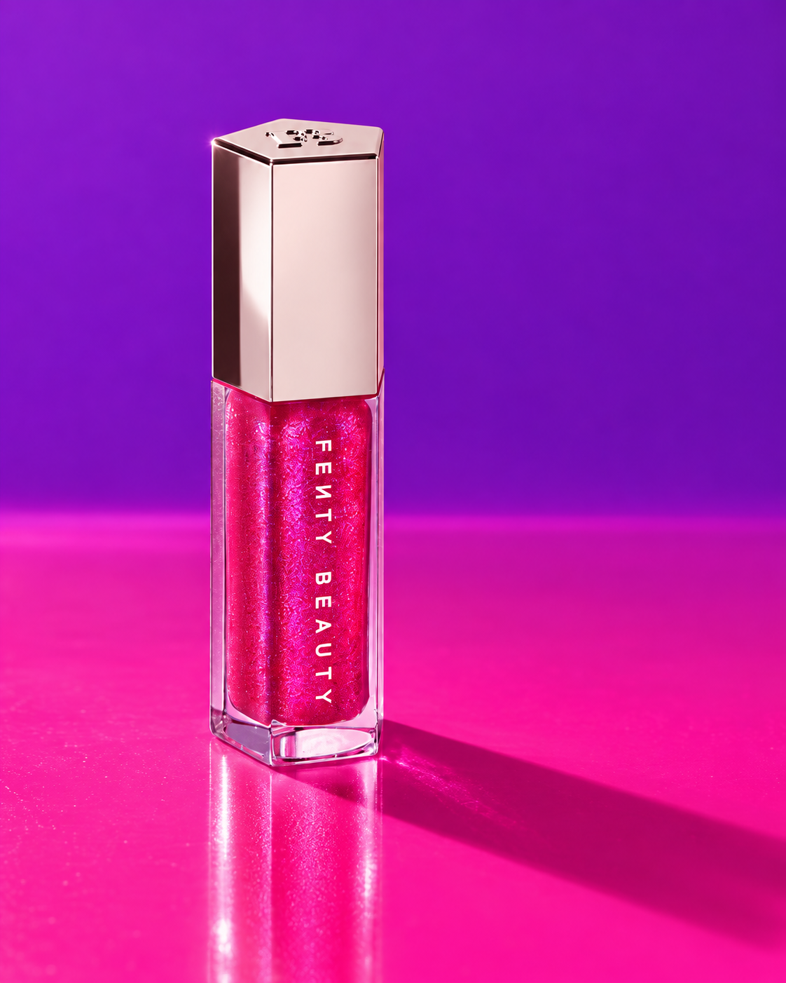Fenty Beauty Gloss Bomb — Electric fuchsia