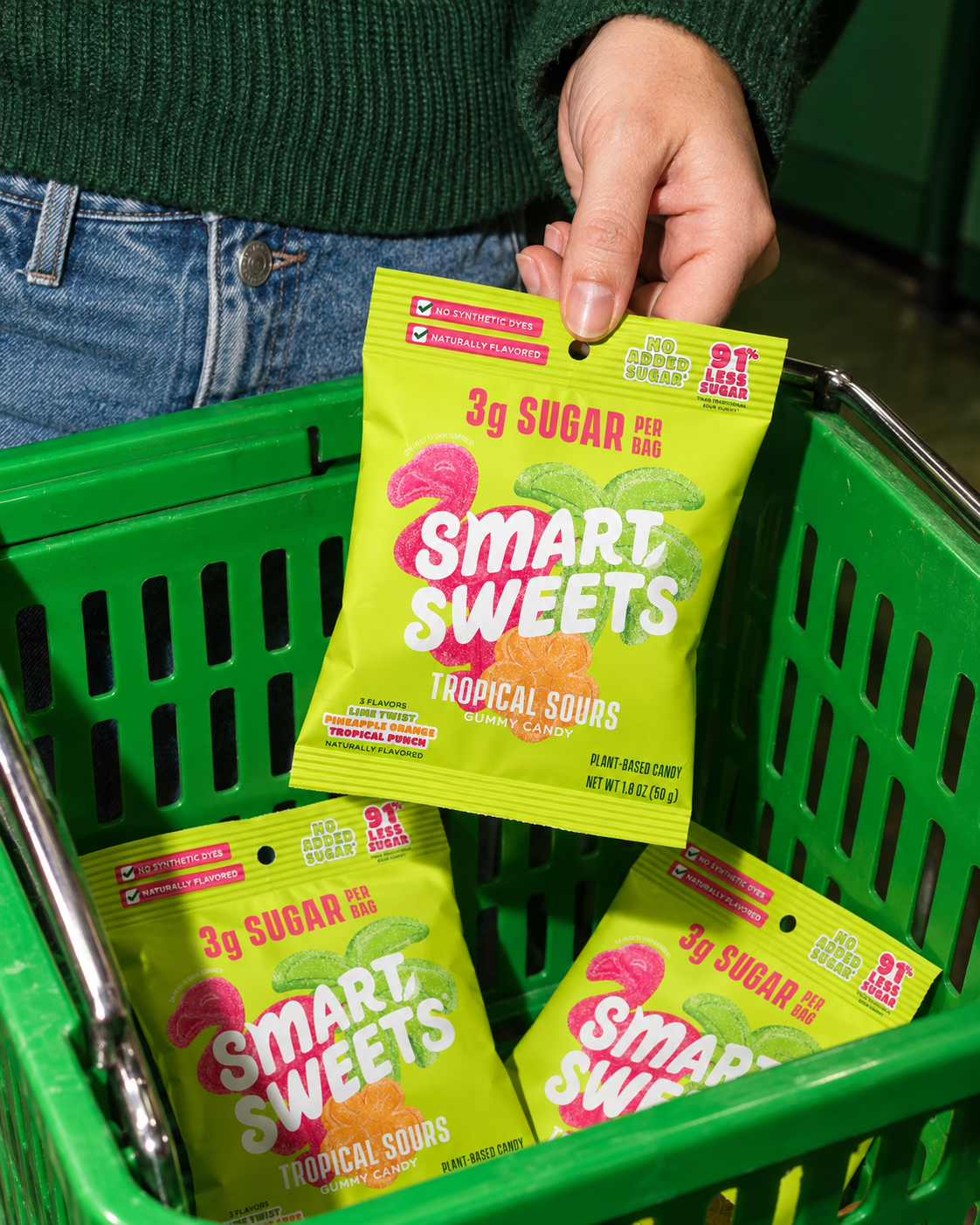 SmartSweets Tropical Sours — In the basket
