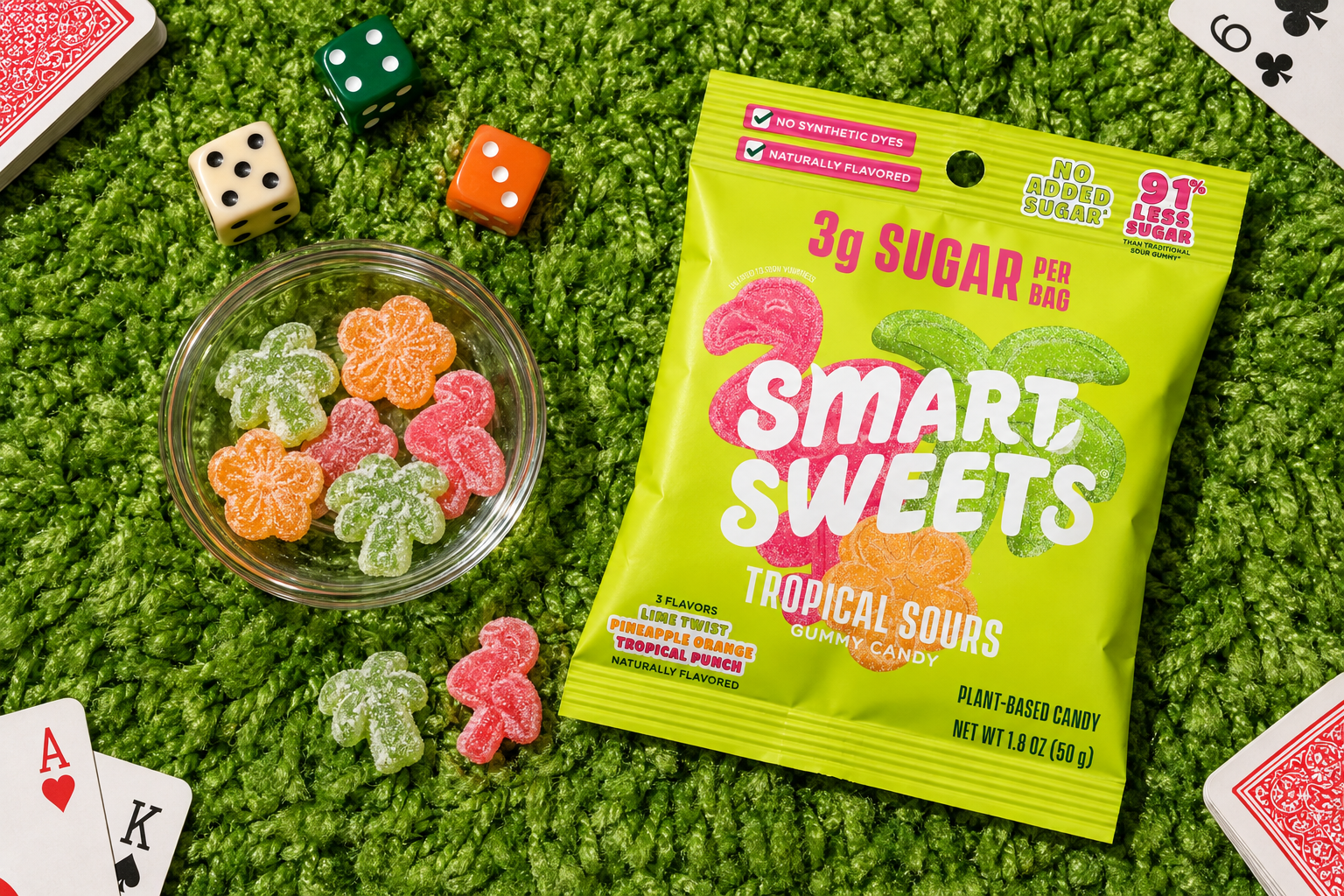 SmartSweets Tropical Sours — Game night