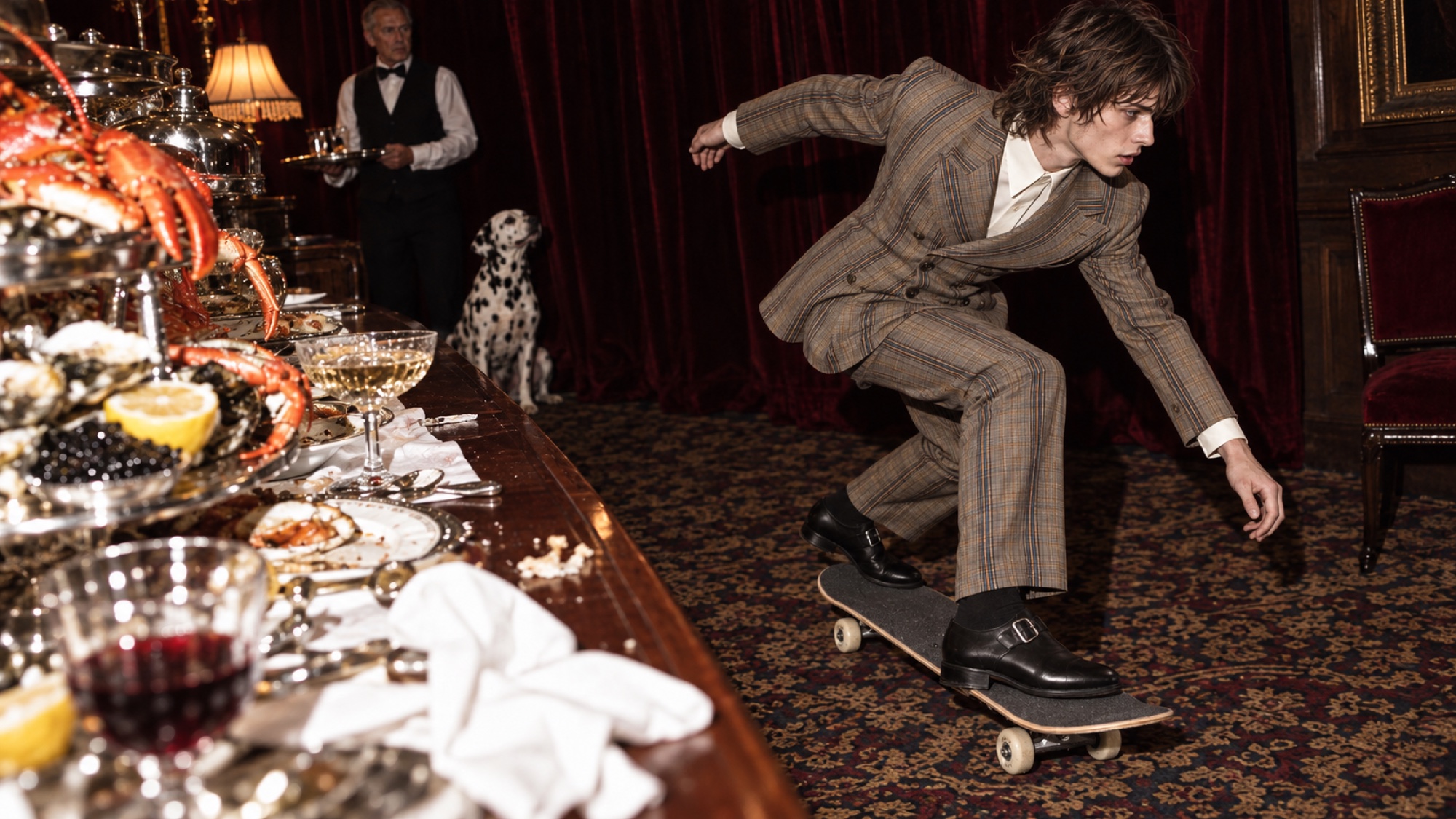Vivienne Westwood Dinner, interrupted. — The landing